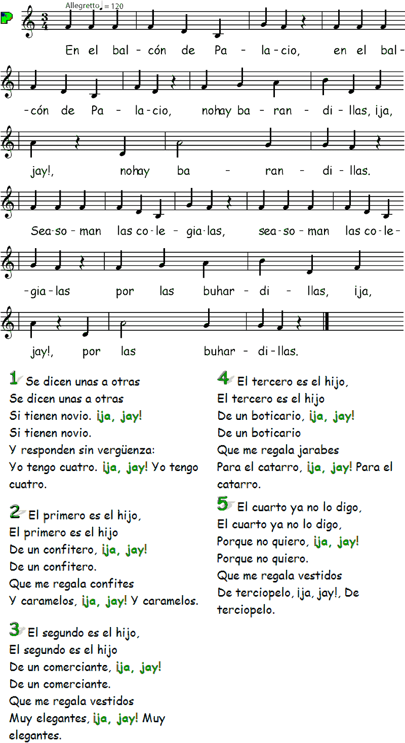 Partitura fácil para piano  de la canción Epidemia en el colegio.